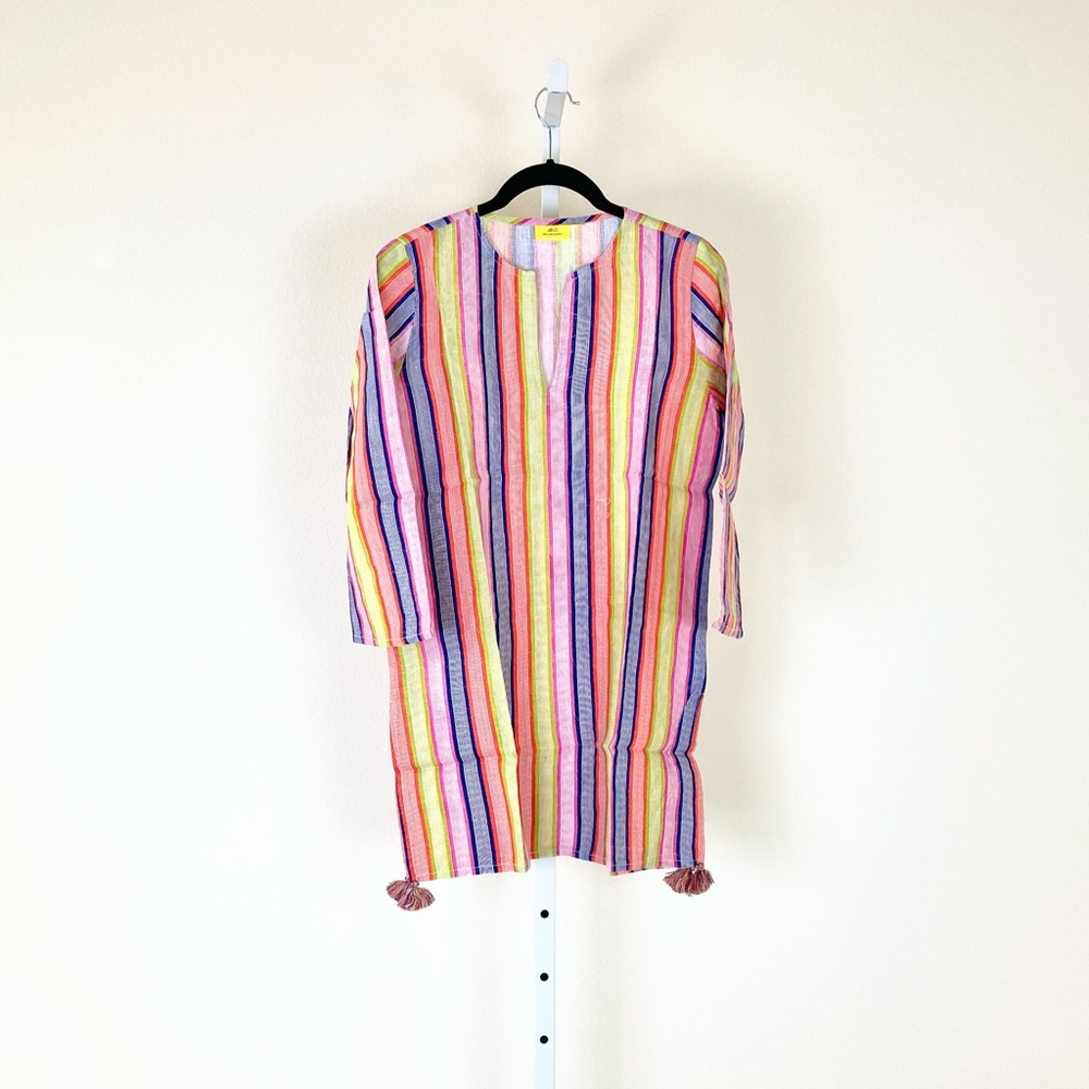 Roller Rabbit Kurta Raya Border in Bright Multicolor